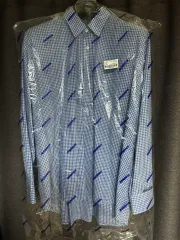 ADER ERROR アーダーエラー シャツ スカイブルー Lサイズ (Raun shirt)のサムネイル