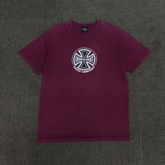 【00s INDEPENDENT】ロンT アイアンクロス　ロゴ　vintage 00s independent インディペンデント Tシャツ アイアンクロス OLD