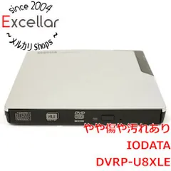 [bn:13] I-O DATA　ポータブル DVDドライブ　DVRP-U8XLEのサムネイル