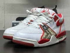 Stussy × Nike Air Flight 89 Low SP "White Habanero Red"サイズ27.5cm クリーニング済のサムネイル