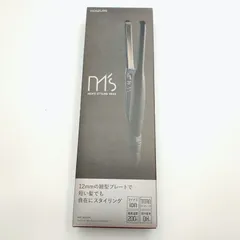 【美品】小泉成器 コイズミ M'ｓ マイナスイオンストレートアイロン スリムプレート KMC-8310 ブラック ヘアケア スタイリング 美容家電 【MY364】のサムネイル