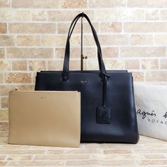 美品 アニエスベー ボヤージュ ☆ ナイロン マルチケース ポーチ 長