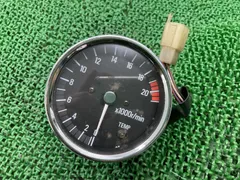 バリオス タコメーター カワサキ 純正 中古 バイク 部品 ZR250A BALIOS 修復素材に iF バリオス タコメーター カワサキ 純正 中古 バイク 部品 ZR250A BALIOS