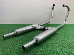 W650 マフラー K470 カワサキ 純正 中古 EJ650A ダブロク 綺麗 良品 凹み無し 美品 Pbのサムネイル