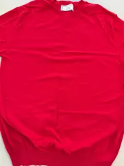アミ レッド 半袖ニット 新品 (靴下サービス)のサムネイル