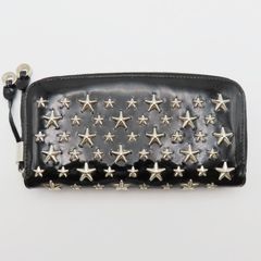Saint Laurent】長財布 星柄 ブラック レザー ポケット 大容量 - メルカリ