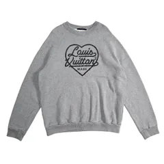 LOUIS VUITTONxNIGO ルイヴィトンxニゴー コットン ハートロゴ スウェット XXL グレー T2603-k029のサムネイル