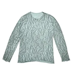 lucien pellat-finet ルシアンペラフィネ スカルスワロ カモフラジオメトリック コットン ロングTシャツ トップス M グレー T2511-k065のサムネイル
