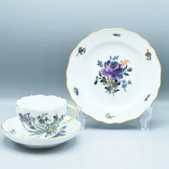 M02-t035 Meissen マイセン カップ/ソーサー/ケーキプレート まとめ