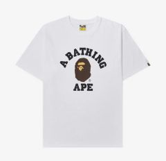 BAPE X MOUSSY COLLEGE PATCH TEE - メルカリ