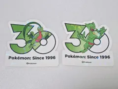 ポケットモンスター 聖水 30周年 ロゴ ステッカー 木ドール + 木キングのサムネイル