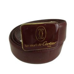 Cartier マスト ドゥ カルティエ レザーベルト - メルカリ
