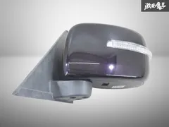 【保証付】 スズキ 純正 MK21S パレット 2009年 ドアミラー サイドミラー 左 左側 助手席側 7P ZED ミステリアスバイオレットパール 棚7-1のサムネイル