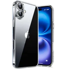 Cninyck スマホケース 対応 iPhone 17 ケース クリア 耐黄変 レンズ全面保護 耐衝撃 対応 iPhone 17 カバー TPU アイフォン17 薄型 ワイヤレス充電対応 いphone17 あいふおん17ケース(カラー: 透明)のサムネイル