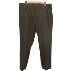 ユキトリイ YUKI TORII HOMME スラックス テーパード パンツ ロング ジップフライ 94 緑 カーキ /TT ■ECA006のサムネイル