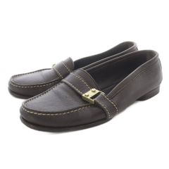 Celine loafers, flat shoes, size 35.5, brown.