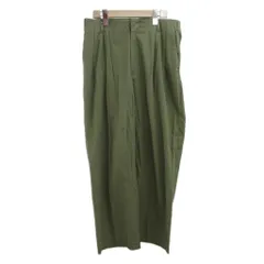 マーカ marka ツータックストレートフィット 2TUCK STRAIGHT FIT パンツ 2 カーキ 無地 M20C-10PT01C /PP ■ECD005のサムネイル