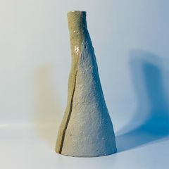 南信滋賀廃寺跡方形布目平瓦残欠 白鳳時代 発掘出土品 古美術 花器