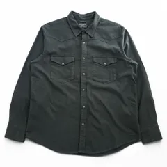 FILSON 長袖 ウエスタンシャツ XL カーキ WESTERN TRIM FIT スナップボタン 胸ポケットのサムネイル