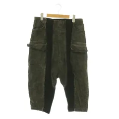 ダークシャドウ DRKSHDW クロップドデニム ジーンズ カーゴ L チャコール ブラック /CX ■GY62のサムネイル