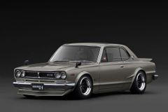 イグニッションモデルスカイラインジャパン2ドアL型エンジン模型付き1
