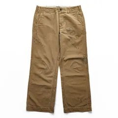 BUZZ RICKSON'S 日本製 チノパンツ M ベージュ ハンドペイント BEAMS 別注 BR41013のサムネイル