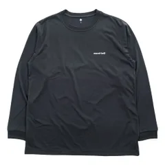 mont-bell 長袖 WIC. ロングスリーブ Tシャツ UVカット ロンT L ブラック 1114688のサムネイル