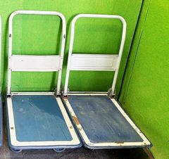 TODA製 H150cm×W88cm 3連結両面3段什器 背面ボード(画像は2連結 