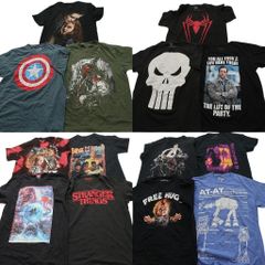 古着卸 まとめ売り キャラクター Tシャツ 15枚セット ( メンズ M