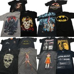 古着卸 まとめ売り キャラクター Tシャツ 16枚セット ( メンズ M