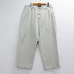 W36/古着 ラルフローレン チャップス ブランド パンツ メンズ 90年代 90s コットン ベージュ 26jul04のサムネイル