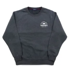 VAN SPORTS クルーネック スウェット L グレー 裏起毛 バックプリントのサムネイル