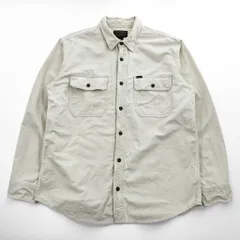 C.C.FILSON CO シャモアクロス 長袖 ワークシャツ L ナチュラル アイボリー インド綿のサムネイル