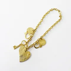 Archive ヴィンテージ ピンクハウス PINK HOUSE チェーンネックレス＼ゴールド アクセサリー ハート 鍵【2400015059297】のサムネイル