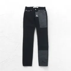 McQ Alexander McQUEEN スキニージーンズ デニムパンツ M ブラック 349498 HYBRID LOW WAIST SKINNY JEANS 未使用品のサムネイル