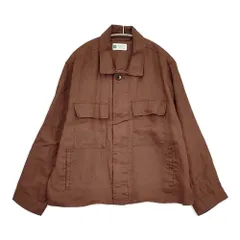 JOURNAL STANDARD リネンミリタリージャケット 定価15400円 ジャケット 26SS ブラウン レディース ジャーナルスタンダード【中古】6-0704M♪のサムネイル