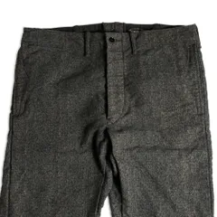 RRL チェック トラウザーズ 黒ラッカーボタン ダブルアールエル 2000000026510のサムネイル