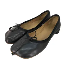 エムエムシックスメゾンマルジェラ MM6 Maison Margiela Anatomic decollete ballerina アナトミック バレリーナ   リボンパンプス レディース EUR：38 38のサムネイル