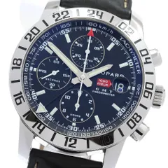 ショパール Chopard 8992 ミッレミリア GMT クロノグラフ 自動巻き メンズ 箱付き_968050のサムネイル