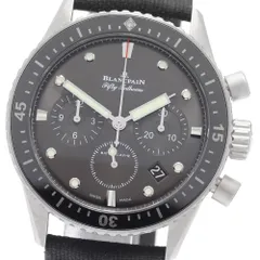 ブランパン Blancpain 5200-1110-B52A フィフティ ファゾムス バチスカーフ デイト 自動巻き メンズ 美品 保証書付き_970671のサムネイル