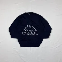 90s カッパ Kappa ビックロゴ Vネック ニットのサムネイル