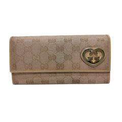 716 GUCCI GGロゴキャンバス ラブリー ハート ロゴ ロングウォレット 716 GUCCI GGロゴキャンバス ラブリー ハート ロゴ ロングウォレット