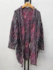 ミッソーニ ニット ジャケット カーディガン ポケット ショール付 L 丈