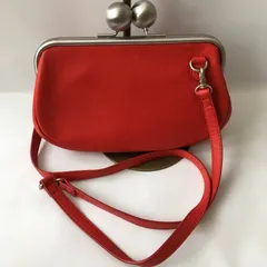 美品 kawa-kawa カワカワ レザー ショルダー バッグのサムネイル