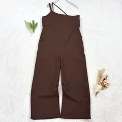 Ray BEAMS レイビームス ワンショルダー サロペット アシンメントリー ブラウン レディース 63-17-0092-462のサムネイル