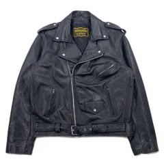 パキスタン製 90年代 パキジャン ダブルライダース レザージャケット XL ブラック GENUINE Leather レザー キルティングライナーのサムネイル