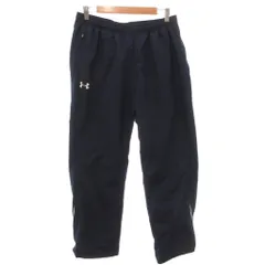 アンダーアーマー UNDER ARMOUR サーマルパンツ イージーパンツ ウインドブレーカー 裏起毛 L 紺 ネイビー /FFのサムネイル