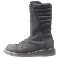 Rick Owens (リックオウエンス) 13SS CENTER ZIP SUEDE BOOT センタージップ スエード ブーツ ブラックのサムネイル