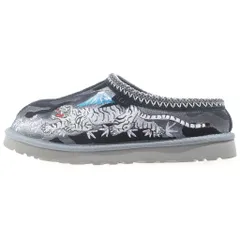 UGG (アグ) 24AW ×PALACE TASMAN SLIPPER BLACK CAMO パレス ブラックカモ 刺繍デザイン タスマンスリッパ ミュール ブラック/パープル 1172070-BKCAのサムネイル