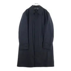 BURBERRY BLACK LABEL (バーバリー ブラックレーベル) ナイロン ステンカラー ロングコート ブラック BMA06-704-09のサムネイル